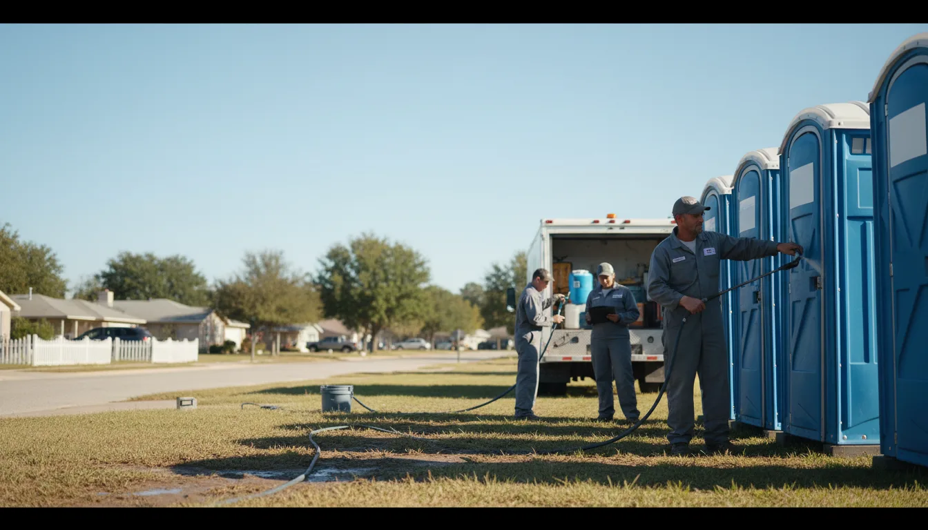 Long-Term Portable Toilet Rental in Bennet, NE near me